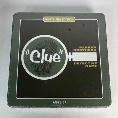 CLUE Boardgame Nostalgia Edition in Collectible Tin by Winning Solutions Sealed
