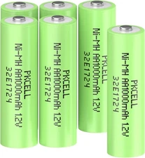 Lot 1.2V Rechargeable 1000mAh AA Batteries Ni-MH Battery for Solar Outdoor Light