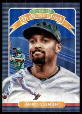 2020 Donruss Holo Blue Marcus Semien Dk #10
