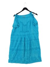 Johnny Was Minikleid L in Blau