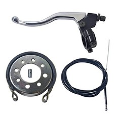 4 inch Drum Brake Band Handle Lever Cable Kit For Go Kart Cart Yard Cart Mini