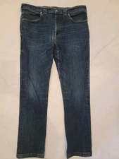 Mens 38x34 Duluth Trading Company Double Flex Ballroom  jeans: Slim fit, EUC 