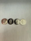 4 Silver proof 90% silver quarters
