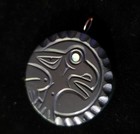 Beautiful Example Of A Haida Frog In Argilite By  Master Artist Shirley Longboat — photo 2