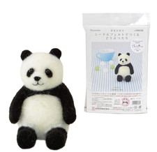 Needle Felting Kit Handcraft Panda Hamanaka Japan  H441-551