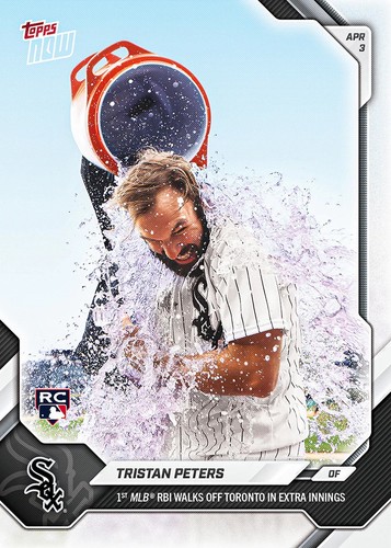 2026 Topps Now 47 Tristan Peters