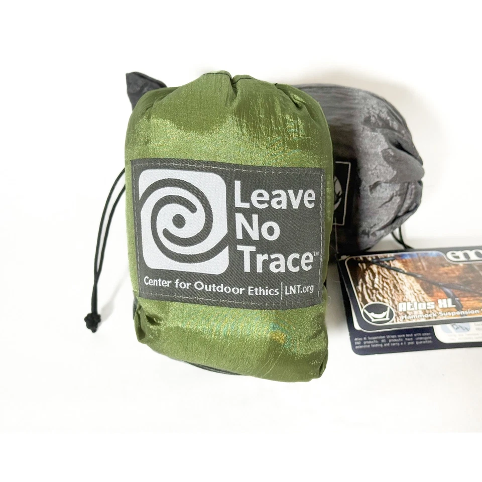 ENO Hammock with Atlas XL Suspension Straps – Portable Camping Hammock – New - Image 3 of 4