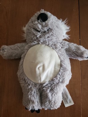 Warmies Microwavable Plush Koala Bear Heatable Stuffed Animal Toy Grey