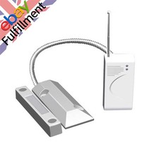 433Mhz Wireless Door Sensor Contact Garage Roller Gate Shutter For GSM Alarm