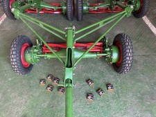 Set of 3 Ransome Gang Mowers Complete Overhaul  New Bearings, New Bottom Blades,