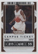 2020 Panini Contenders Draft Picks Variation Campus Ticket Kevin Durant #5 m3v