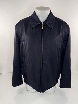 ZILLI France - OVNI Wool Leather Trim Mens 52 / XL Jacket - EXCELLENT