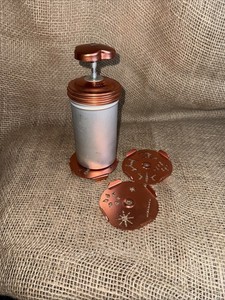 Vintage Cookie Press 3 Disc /4 designs each Mirro K2
