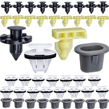 Wheel Well Opening Moulding Clips Fender Flare Retainer Grommets Kit for 45pcs