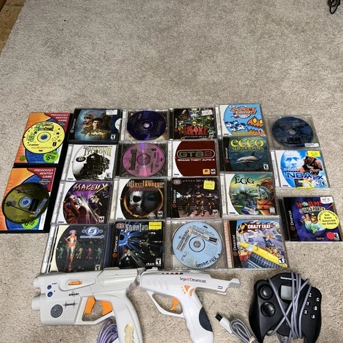 Sega Dreamcast Games Lot