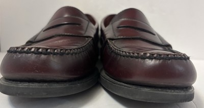 Rockport Mens 11.5/46 Willcox Classic Burgundy Leather Penny Loafers Shoes Rockport Men main image 4