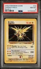 2000 POKEMON BASE SET 2 #20 ZAPDOS-HOLO PSA 8 NM-MT