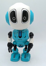 Ditto Voice Activated Interactive Talking Die Cast Poseable Robot Tested Works