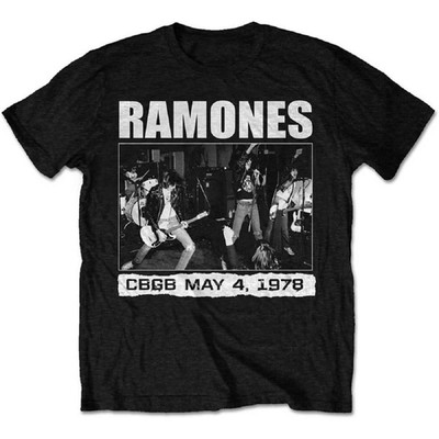 Ramones 1978 T-Shirt Black Cotton All size S-345XL Gift For Fans 7HRC69