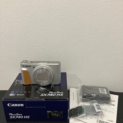 Open Box - Canon PowerShot SX740 HS kompakte Digitalkamera silber aus Japan