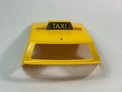 Playmobil 3199 Taxi Cab Replacement Parts Roof and Rooftop Sign - Photo 1/4