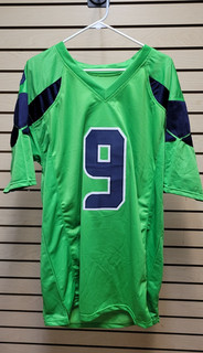 Signed and Authenticated Kenneth Walker III Custom Seattle Seahawks Jersey XL