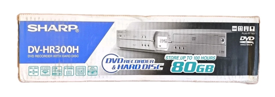 SHARP DV-HR300H DVD-Recorder mit Festplatte NEU
