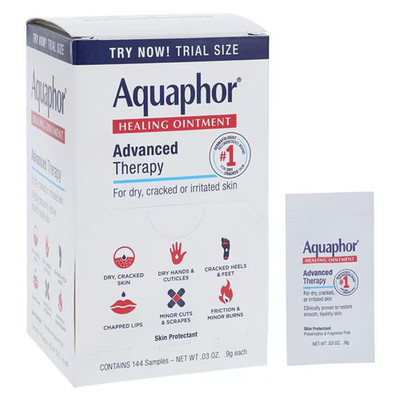 Aquaphor Healing Ointment 0.9g Unit Dose 144/Box Fragrance Free Skin Protectant