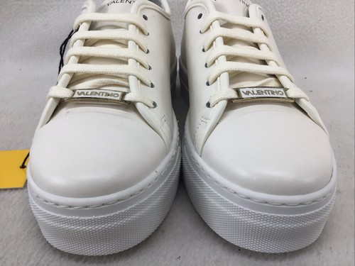 Valentiano Dalia Off White Sneakers Size10  (Y324) - Picture 3 of 6