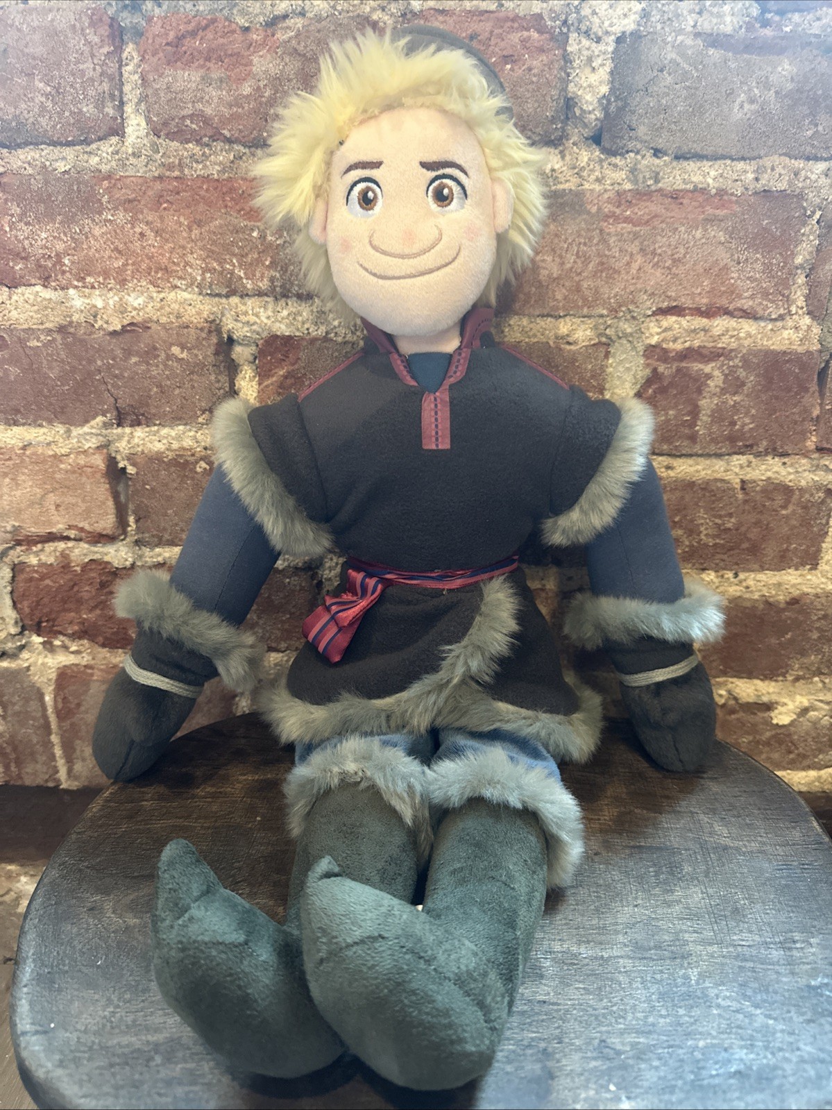 DISNEY FROZEN KRISTOFF RARE PLUSH IN VERY GOOD CONDITION 20 INCHES TALL