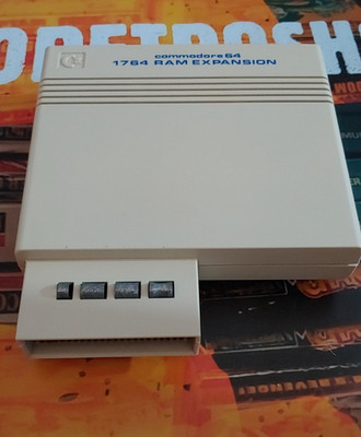 Commodore 1764 RAM Expansion (for C 64) works classic 8-bit