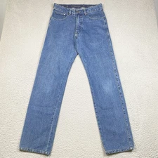 Ermenegildo Zegna Jeans Men's Size 32 x 33 Blue Medium Wash Denim Made In Italy