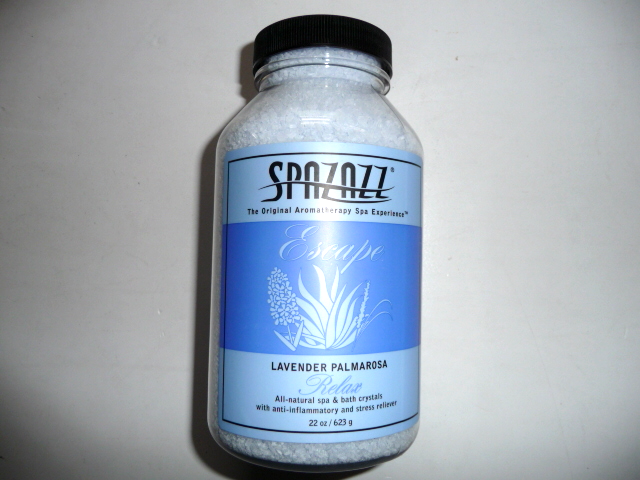 SPAZAZZ AROMATHERAPY SPA AND HOTTUB FRAGRANCE CRYSTALS LAVENDER 22 oz