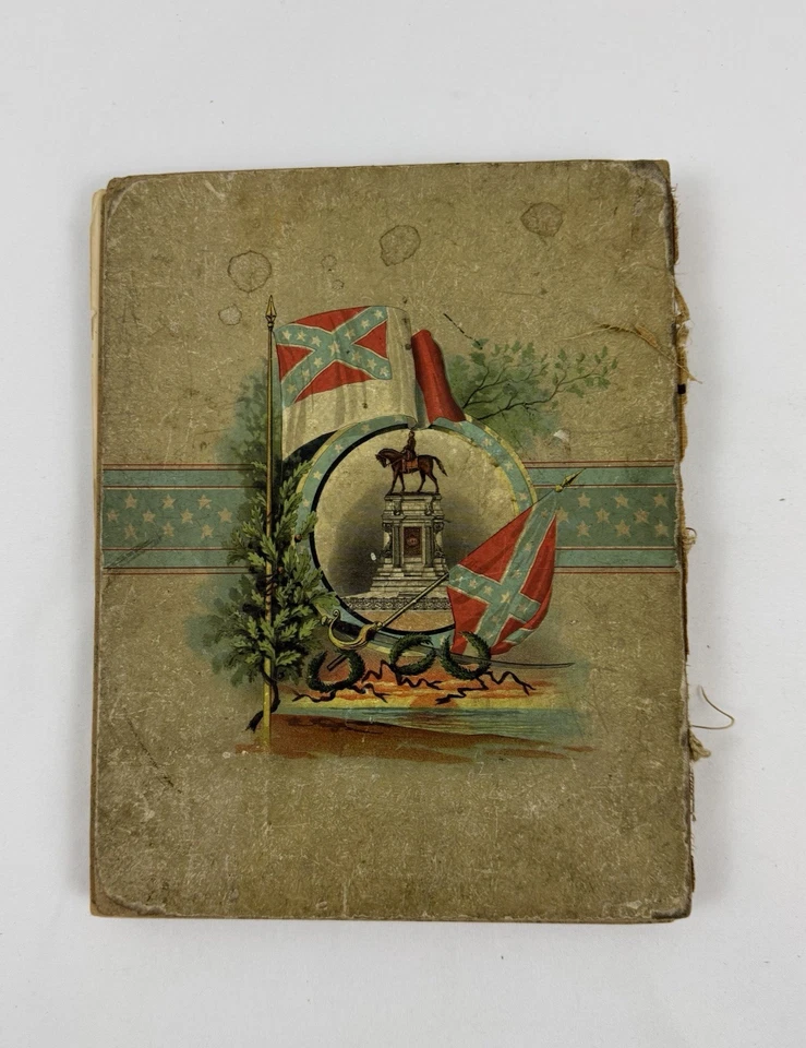 A VIDA DO GENERAL ROBERT E LEE LIVRO 1895 CONFEDERADO 4 CRIANÇAS ORIGEM MUITO RARA - Imagem 2 de 4