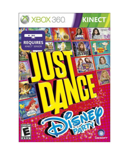 5) XBOX 360 KINECT GAMES MICHAEL JACKSON ADVENTURES HIP HOP JUST DANCE  DISNEY