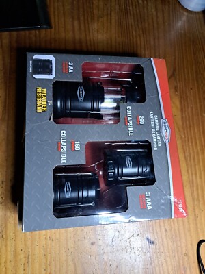 Roadpro 171189 Collapsible Cob Camping Lantern, 3 Pieces 260 Lumen Lantern