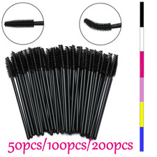 Disposable Eyelash Brush Mascara Wands Applicator Makeup Eyebrow Brush Tip Tool