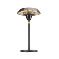 Shadow Diffusion 2kw Table Top Patio Heater Remote 