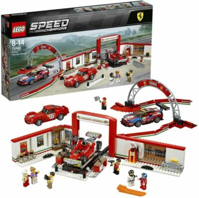 LEGO SPEED CHAMPIONS: Ferrari Ultimate Garage (75889) NISB Minor shelf wear