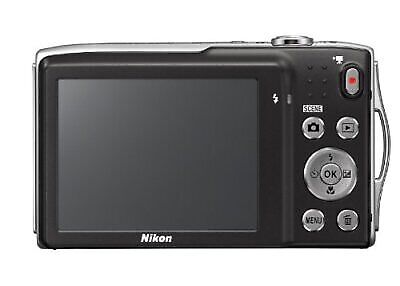 Nikon Digital Camera Coolpix S3300 Crystal Silver S3300Sl | eBay