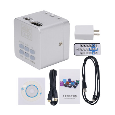 HY-6210 Silvery 4K UHD Microscope Camera Electronic Eyepiece Industrial Camera