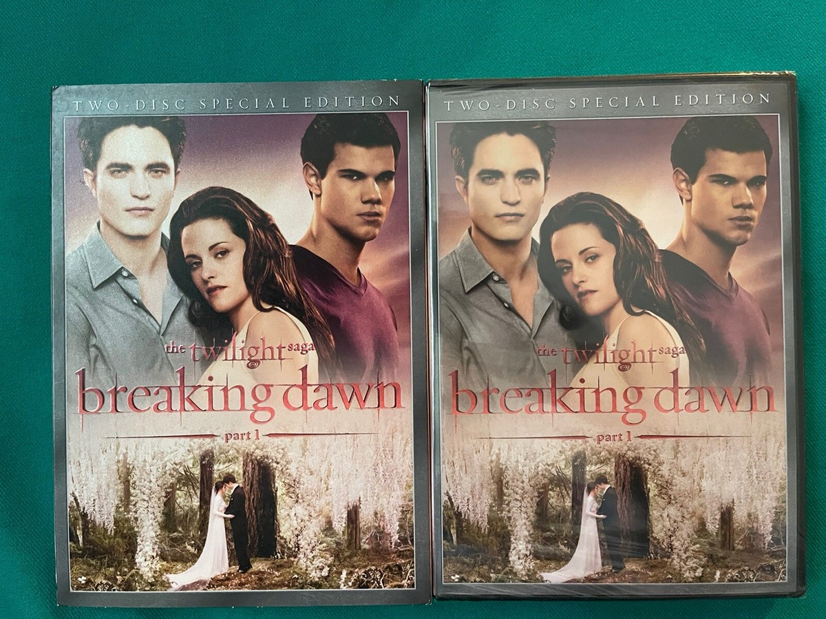 The Twilight Saga: Breaking Dawn Part (DVD, 2012, 2-Disc Set) NEW Sealed