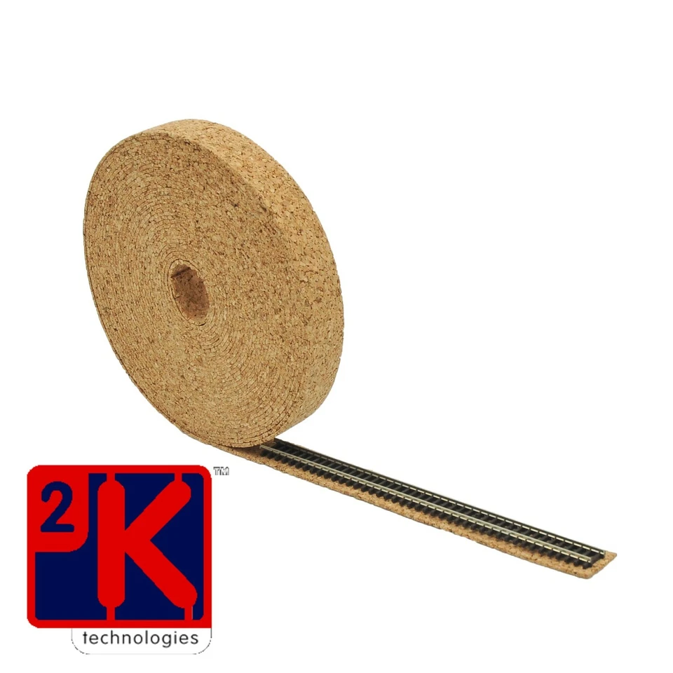 2K Buy 1 Get 1 FREE Offer 00 Gauge Cork Roll Track Underlay 10m L x35mm W x2mm T - Image 2 of 4