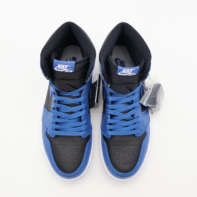 555088-404 Nike Air Jordan 1 Retro High OG Dark Marina Blue Black