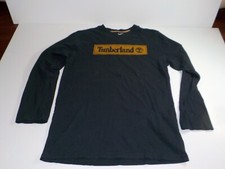 XL 18/20 Timberland Boy's Youth Long Sleeve Tshirt Black