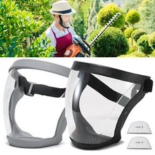  Anti-Fog Face Shield Protective Cover Transparent Full Shield Mask with Filter