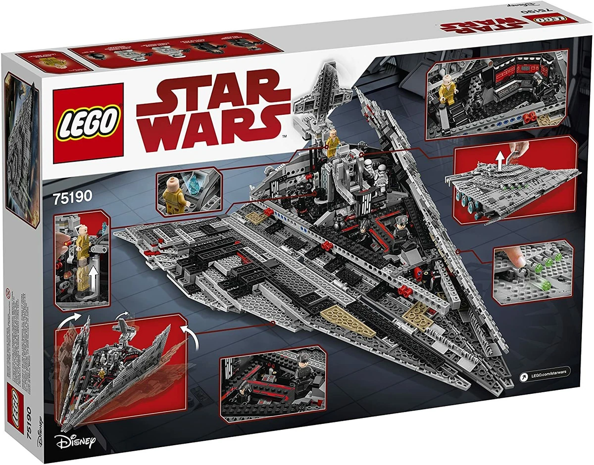 Lego star wars star destroyer clearance 75190