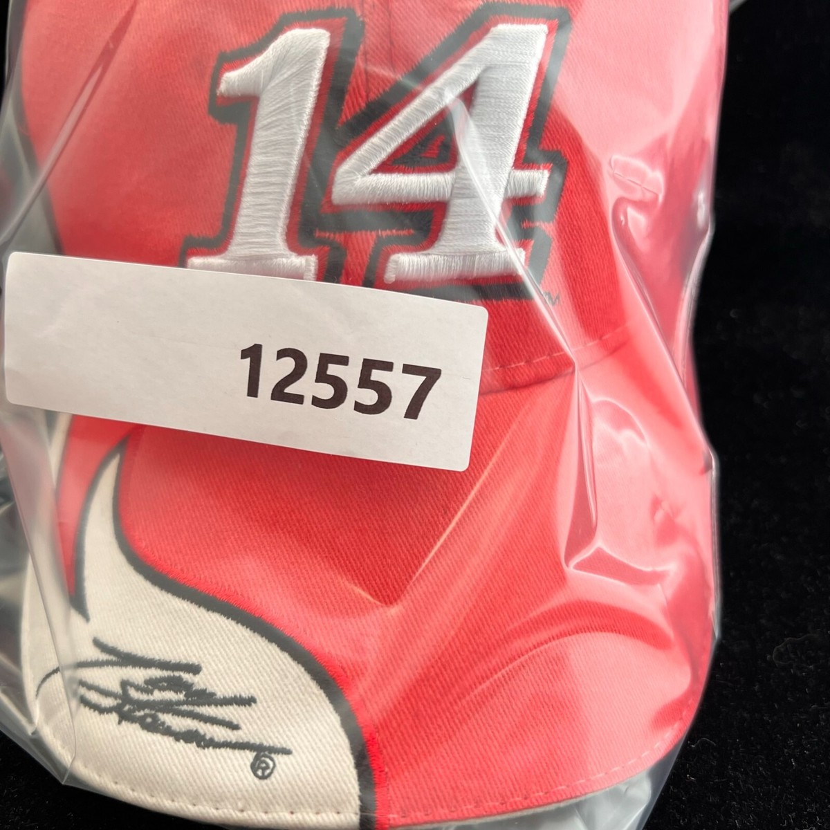 Tony Stewart 14 Old Spice Racing Hat Mens Red Winners Circle