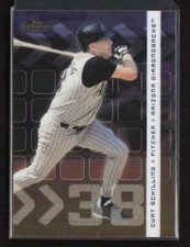 2002 Finest #24 Curt Schilling Arizona Diamondbacks Near Mint or Better