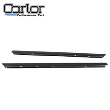 Black Window Molding Trim Weatherstrip Seal Belt 2pc For 1999-2011 Ford Ranger
